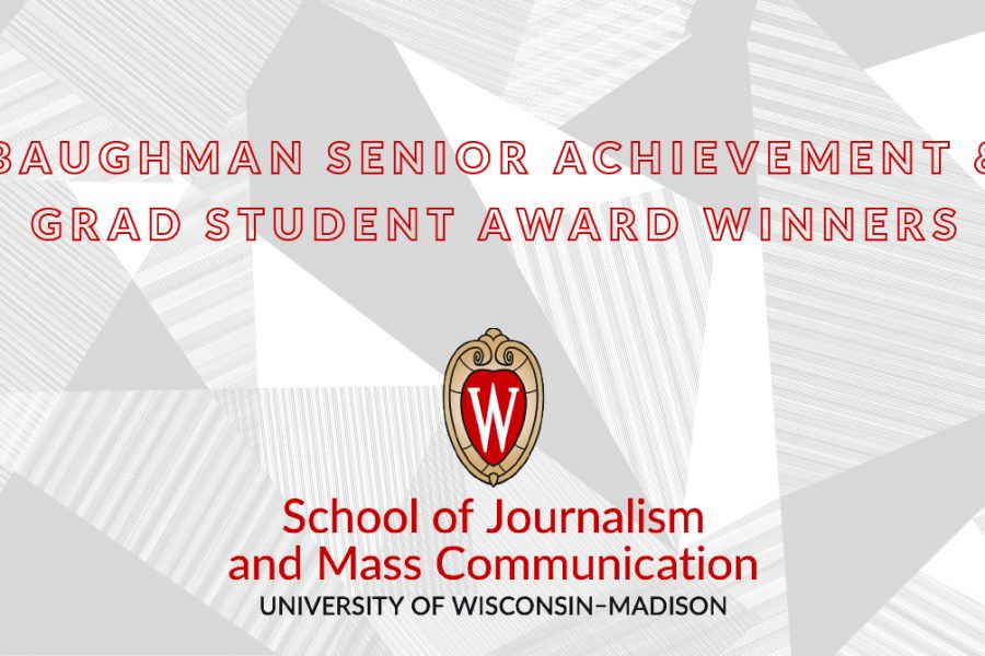 James L. Baughman Senior Achievement Award and Grad Student Award Winners banner