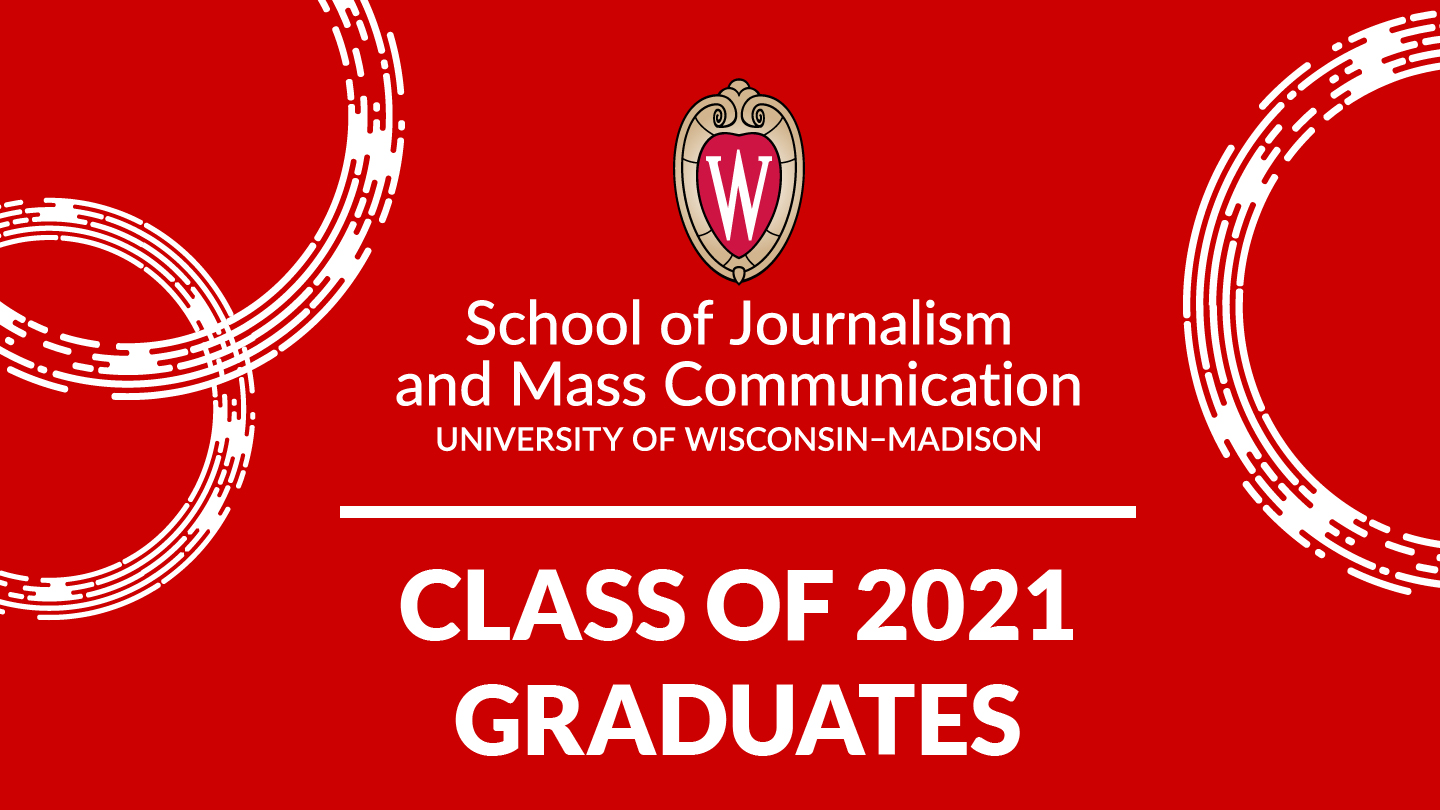 SJMC logo and text "Class of 2021 Graduates"