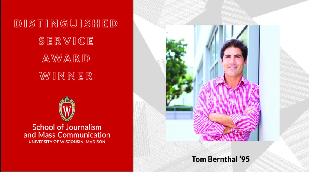 Distinguished Service Award Winner Tom Bernthal