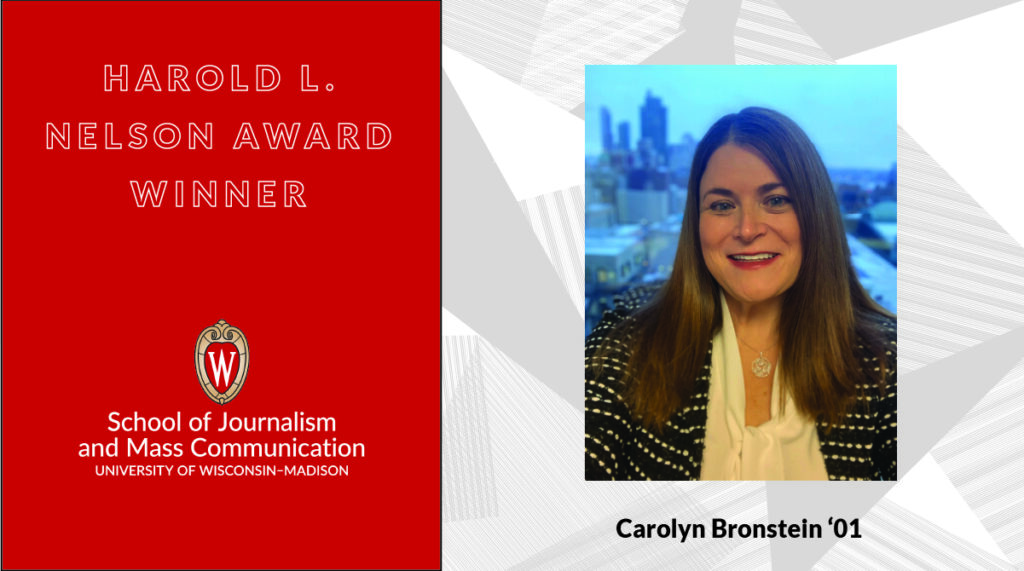 Harold L Nelson Award Winner Carolyn Bronstein