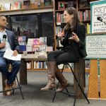 SJMC professor Kathryn McGarr speaks with UW alum and CNN correspondent Manu Raju about her new book, “City of Newsmen: Public Lies and Professional Secrets in Cold War Washington,” at a launch event held at Politics and Prose Bookstore in Washington, D.C. on Sunday, November 13.
