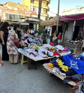 A market near the Old Port in Bizerte