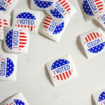 "I Voted" stickers